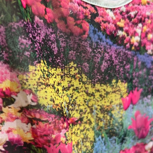 Yumi Multicolor Floral Mini Dress 6/8 - Picture 14 of 16